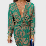Oriana - Robe élégante à manches longues