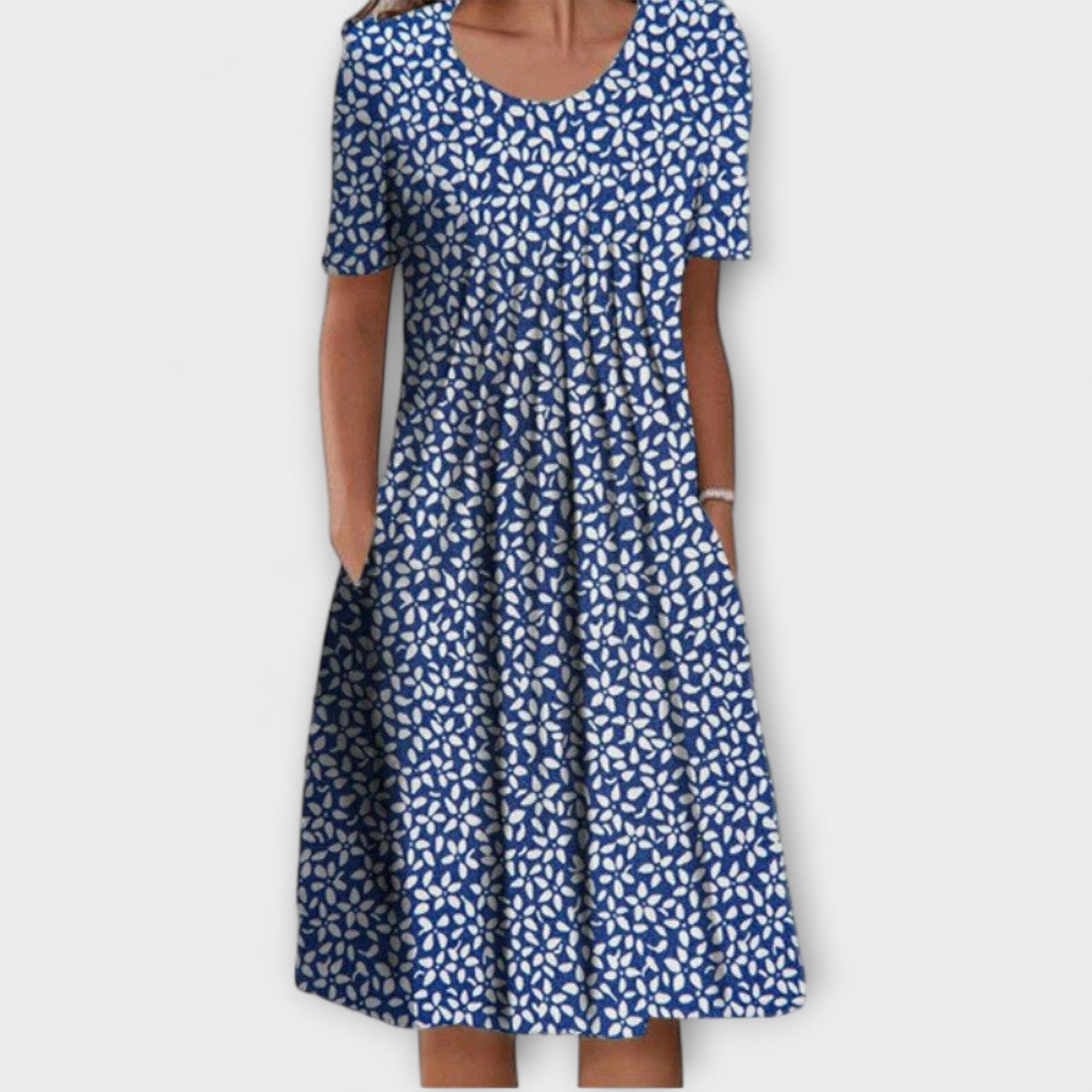 Emelie – Robe chic à couches avec contrôle du ventre