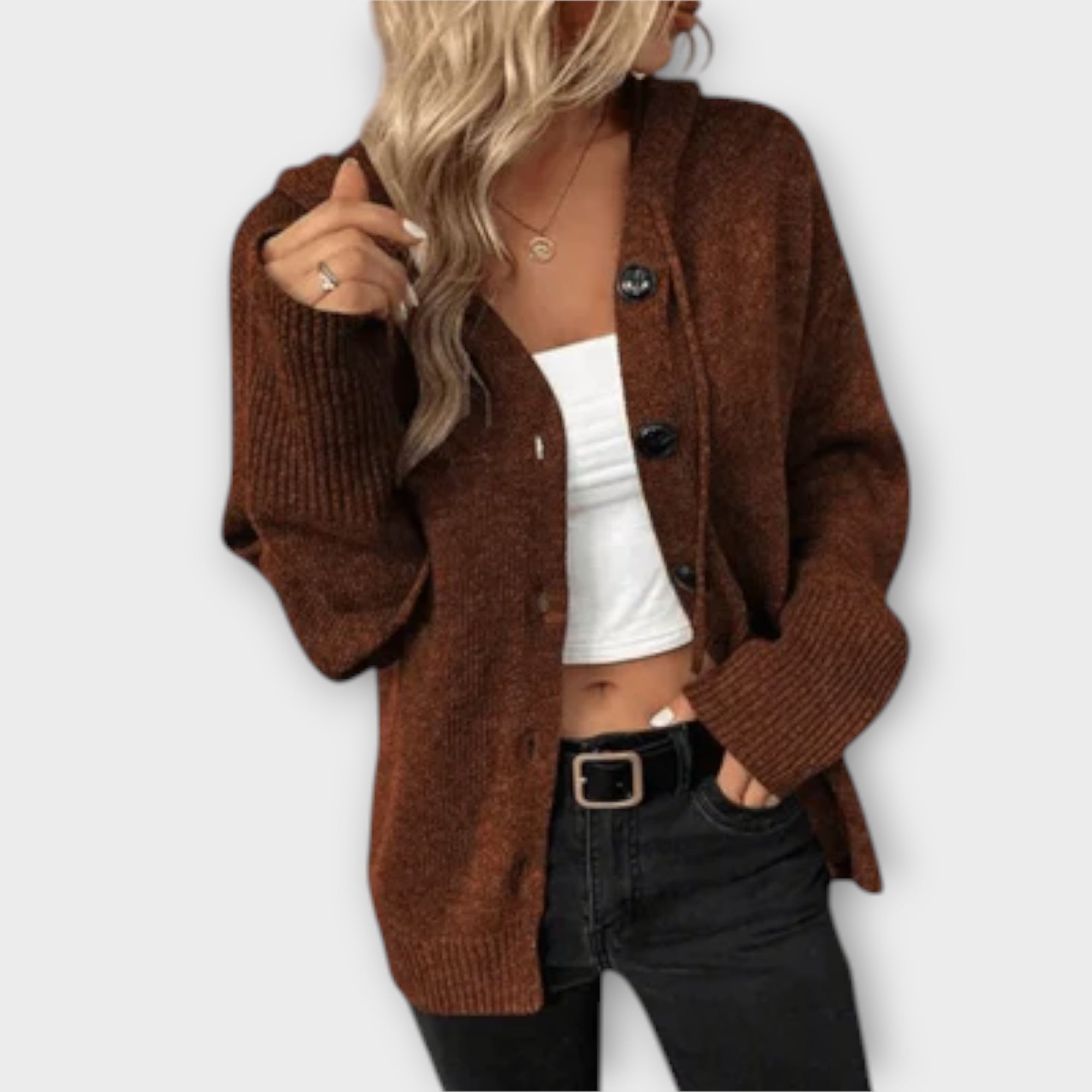 Brittan - Cardigan avec boutons