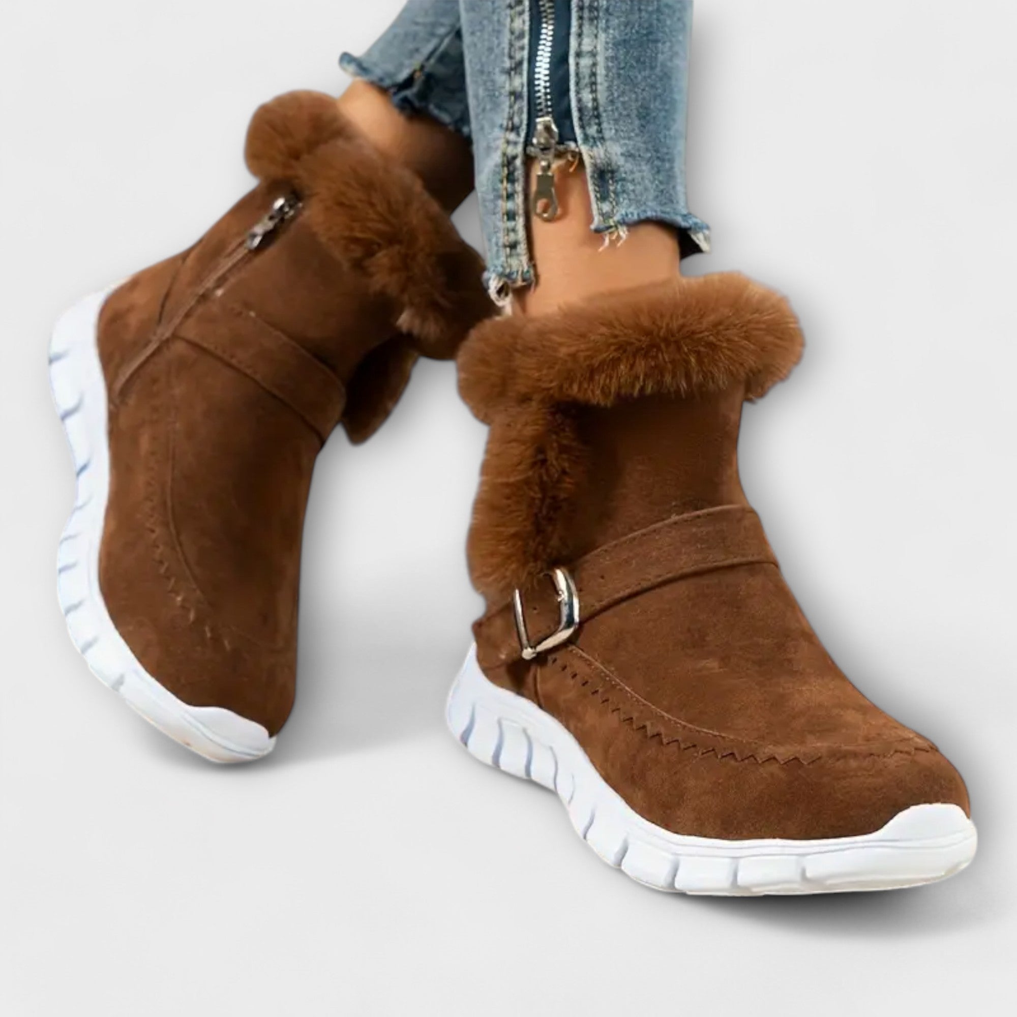 Bottes Chelsea doublées en chaleur