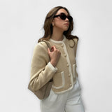 Veste classique avec poches décoratives