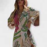 Tracey - Robe Maxi à Liens