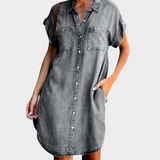 Robe en jean décontractée