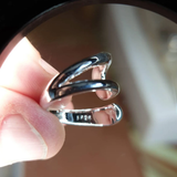 Bague ajustable élégante