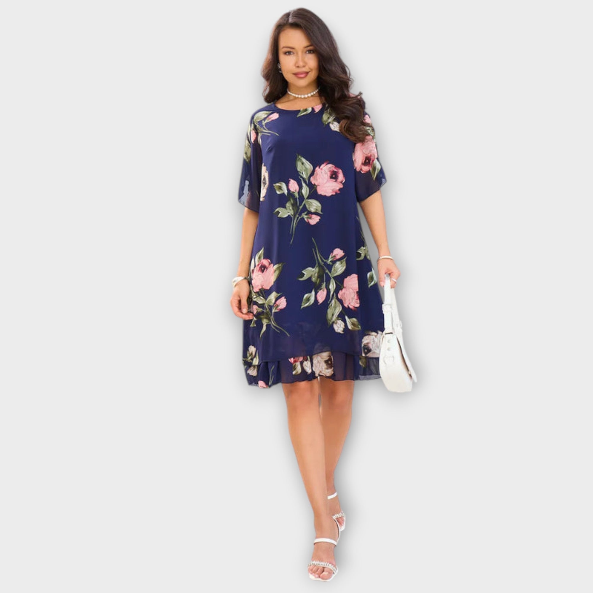 Melin - Robe en Chiffon Élégante