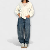 Fable - Jeans en Denim Balloon Style Carpenter
