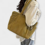 Tilda – Sac à provisions en tricot avec accent en corde