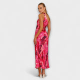 Sienna - Robe Maxi Élégante à Découpes