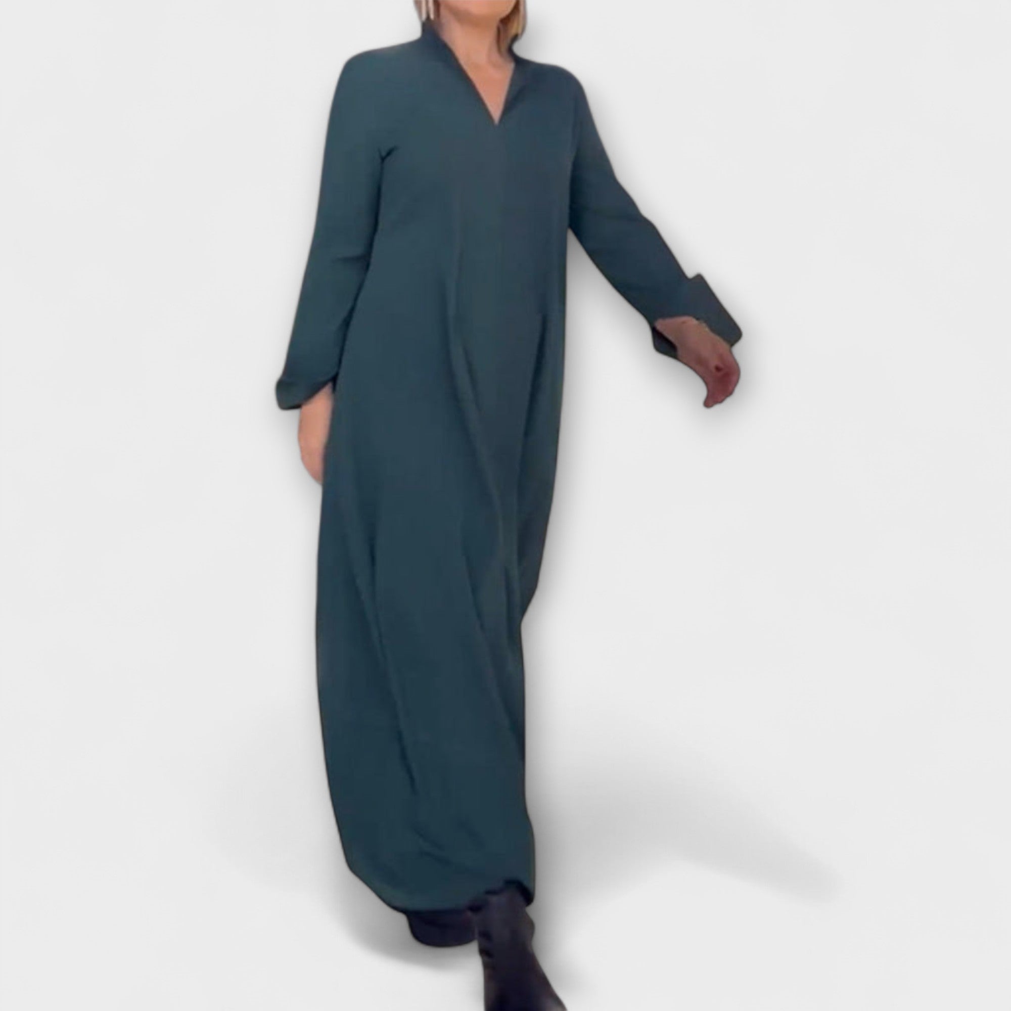 Caroline - Robe Longue et Fluide