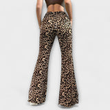 Pantalon Bootcut Léopard