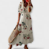 Anna – Robe d'été bohème pour femmes avec silhouette fluide