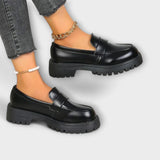 Mocassins pour dames avec design orthopédique