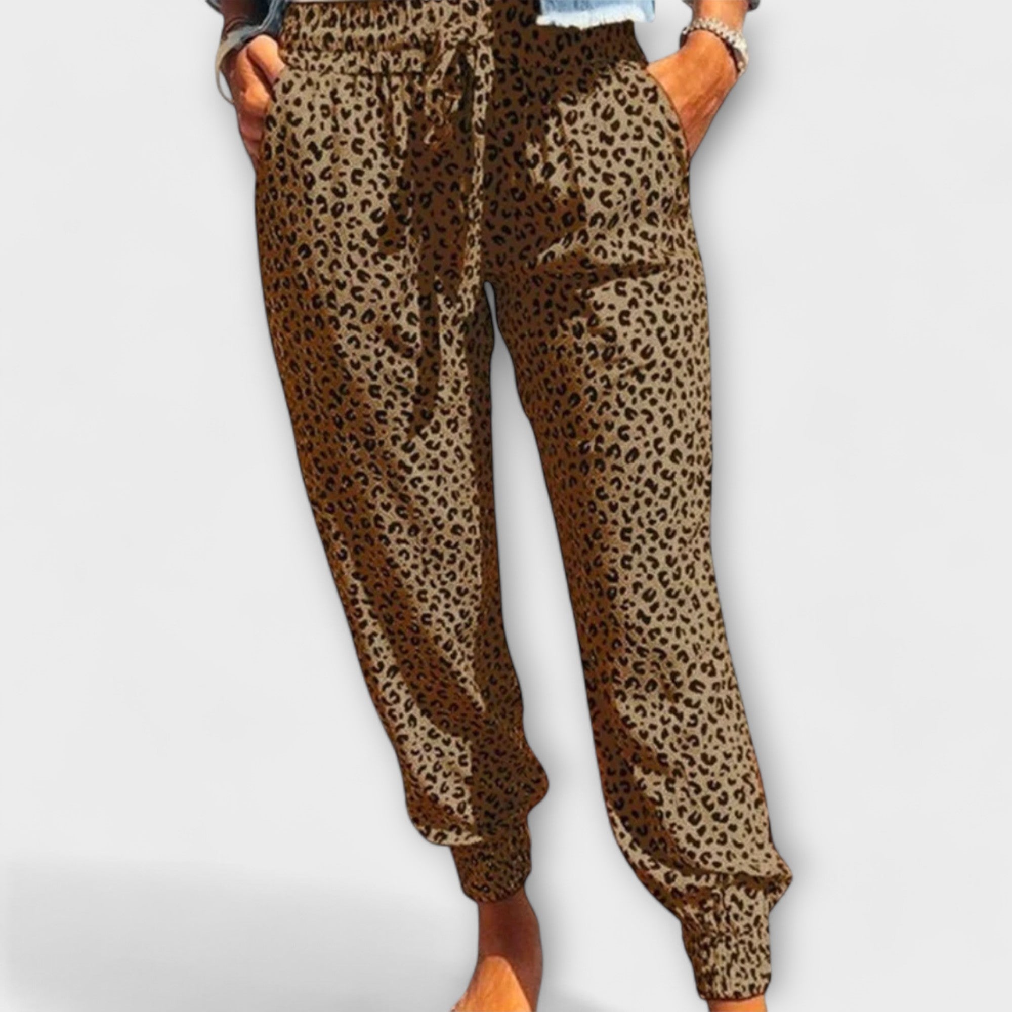 Feli - Pantalon Leo à jambes larges