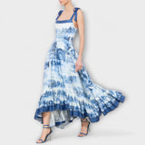 Lucia - Charmante Robe Maxi à Fleurs