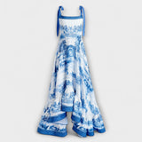 Lucia - Charmante Robe Maxi à Fleurs