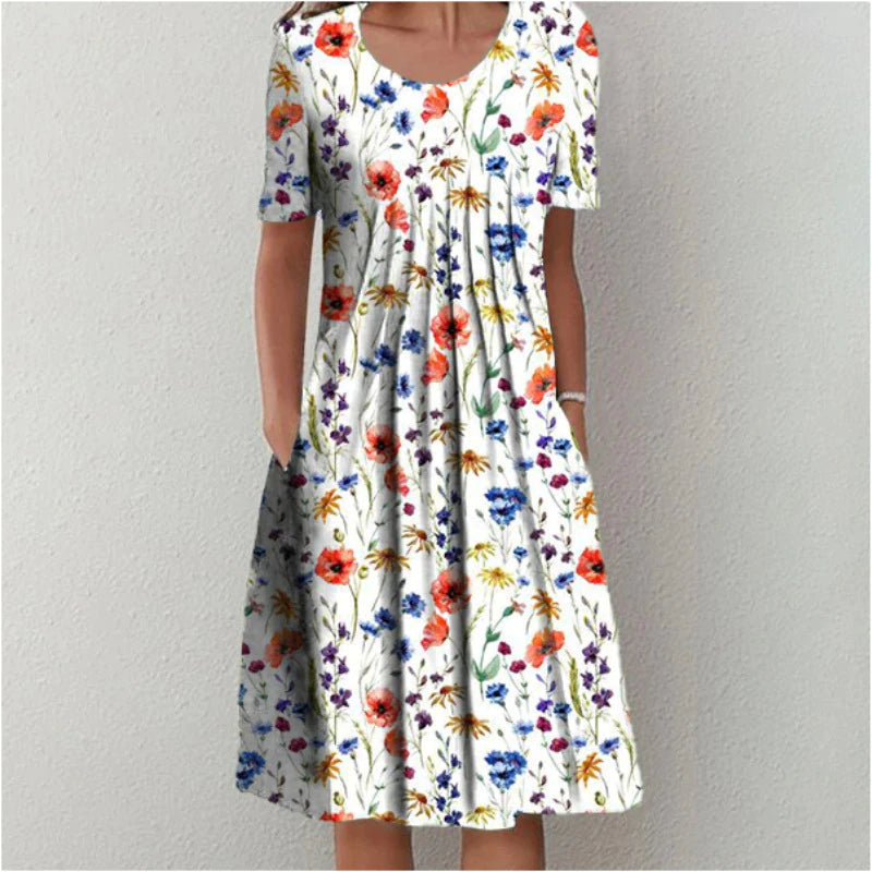 Marta - Robe midi avec couches