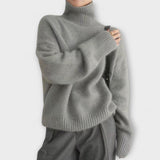 Mera - Pull en cachemire à col roulé pour femmes