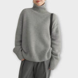 Mera - Pull en cachemire à col roulé pour femmes