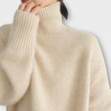Mera - Pull en cachemire à col roulé pour femmes
