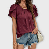 Charlotte - La blouse à pois parfaite