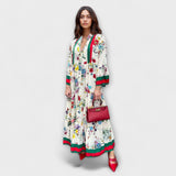 Oriana - Robe maxi avec imprimé floral