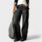 Cess - Pantalon en denim à jambe large