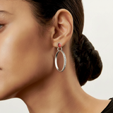Boucles d'oreilles Boho-Vintage-Onyx