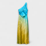 Arabella - Robe Midi à Épaule Unique