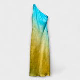 Arabella - Robe Midi à Épaule Unique