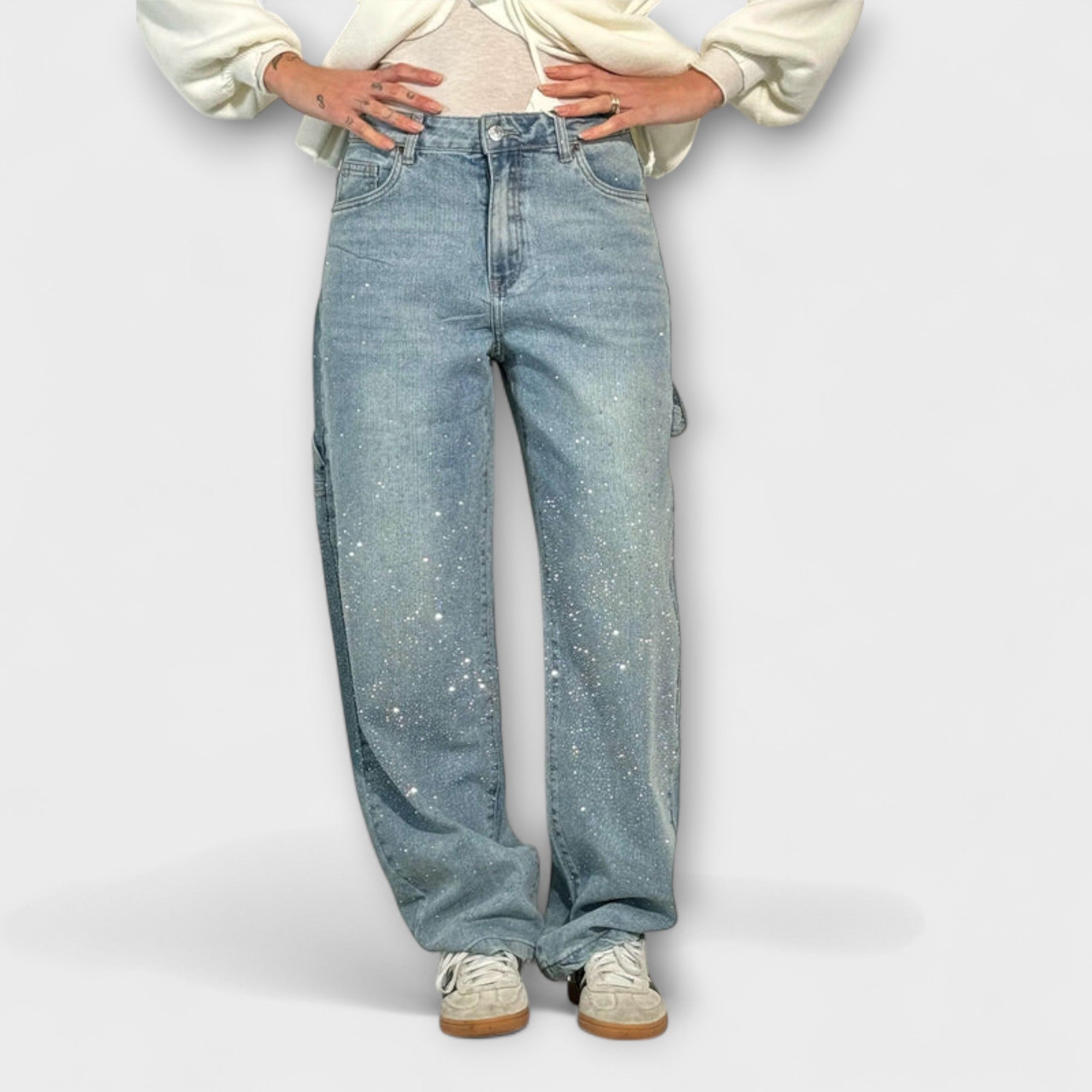 Fable - Jeans en Denim Balloon Style Carpenter