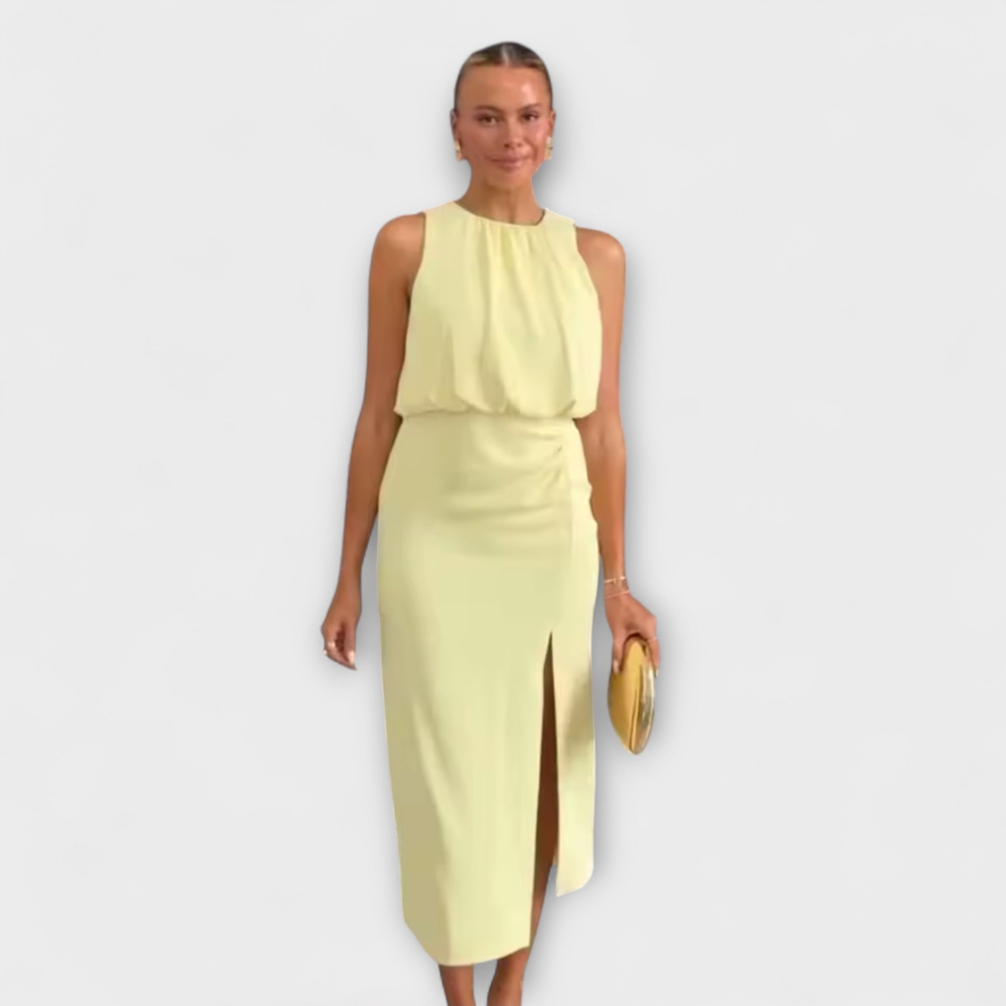Liene - Robe Midi Élégante