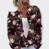 Juna – Cardigan à motif floral avec confort