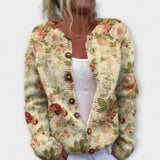 Leona – Cardigan avec imprimé Meadows