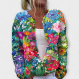 Fenya – Cardigan floral quotidien pour femmes
