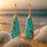Boucles d'oreilles Lagunes Bleues