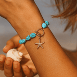 Bracelet Siris de sirène bleue