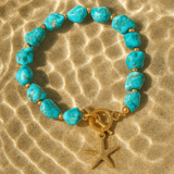 Bracelet Siris de sirène bleue
