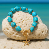 Bracelet Siris de sirène bleue