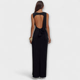 Rieke - Robe maxi élégante avec fente haute