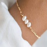Bracelet avec trois perles