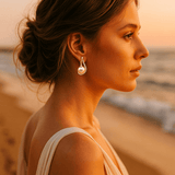 Boucles d'oreilles avec perles