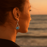 Boucles d'oreilles en forme de colombe