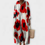 Marla - Robe élégante avec design géométrique