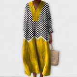 Julia - Robe élégante avec design géométrique