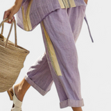 Lorena - Ensemble en lin et bambou boho
