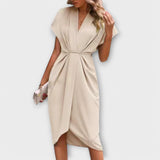 Serena - Robe Midi Enveloppante