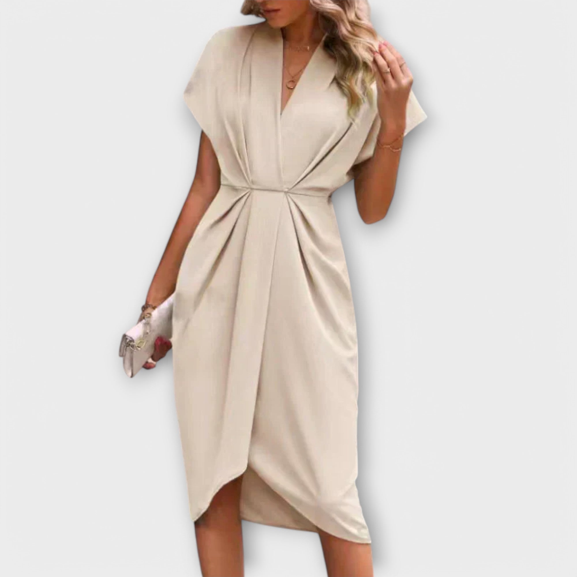 Serena - Robe Midi Enveloppante
