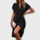Serena - Robe Midi Enveloppante