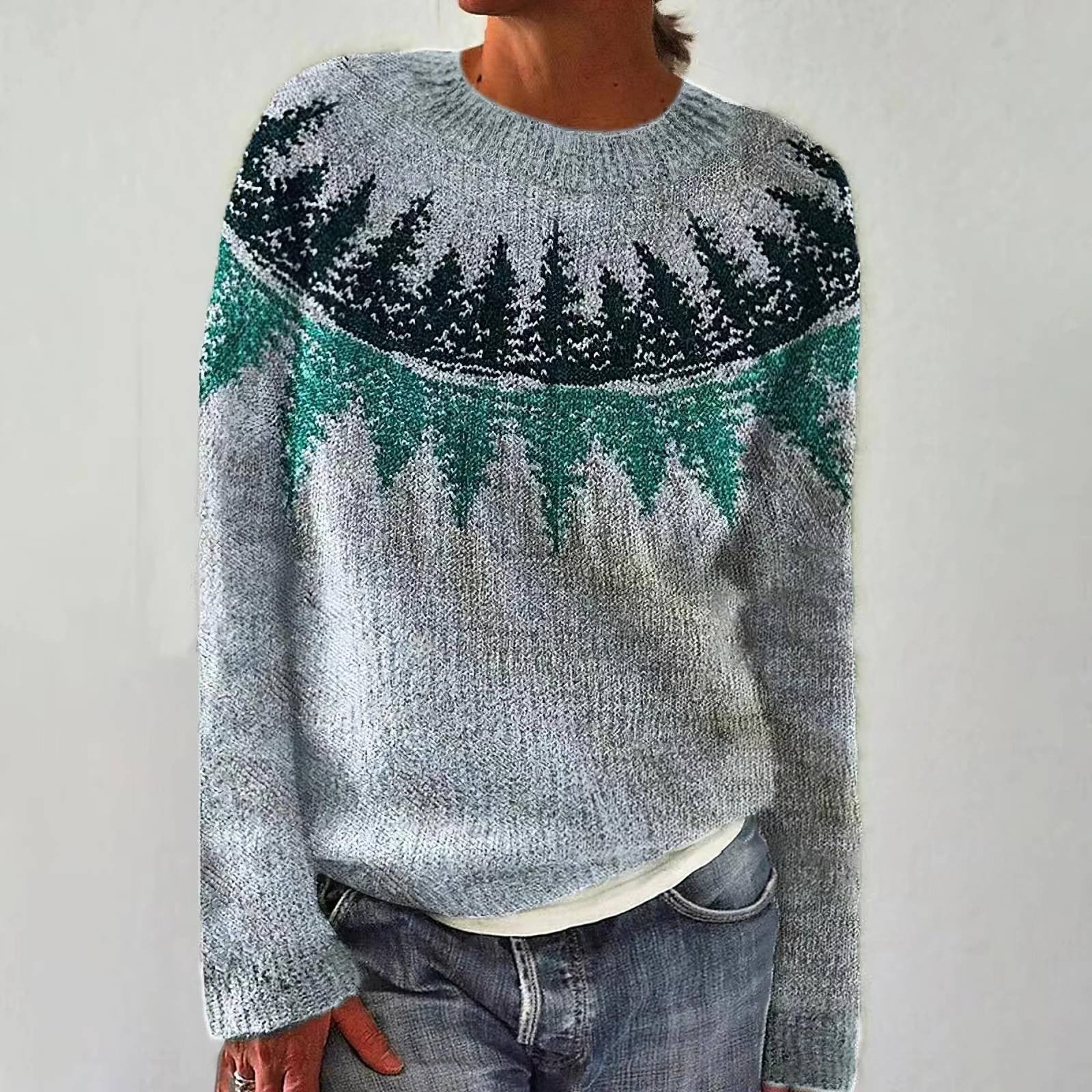 Svetlana | Pull rétro confortable