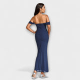 Ione - Robe Bodycon à Épaules Dégagées